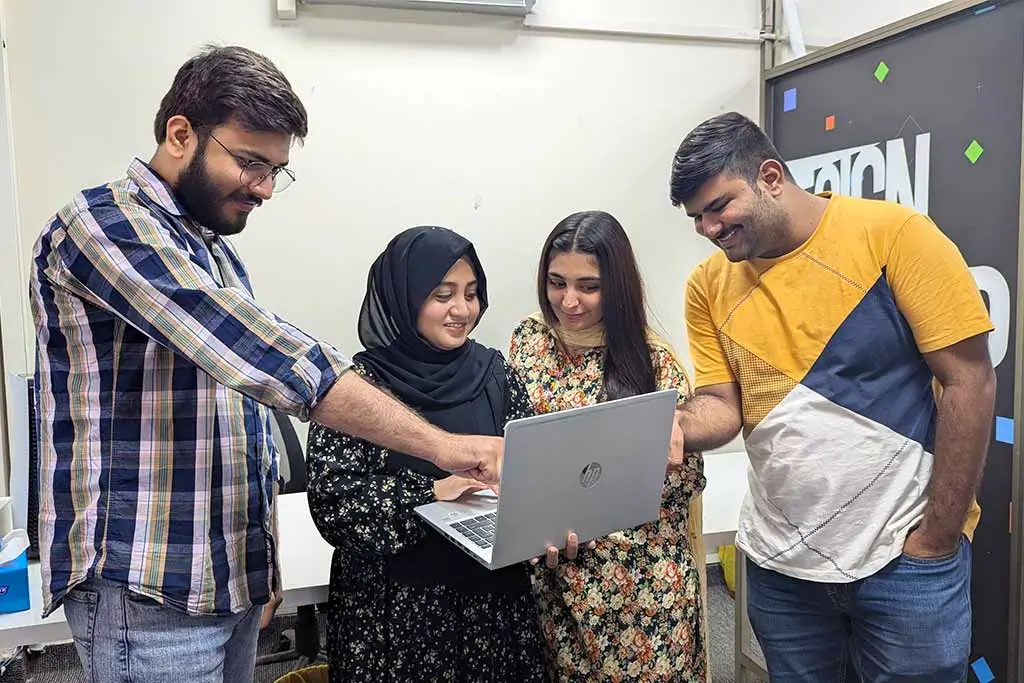 Compilex AI Blockchain Experts at work