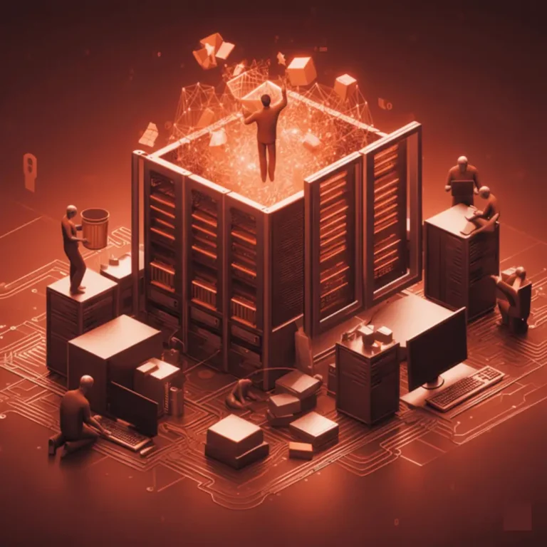 Illustration of a global network with data moving from a central server to edge locations near users.