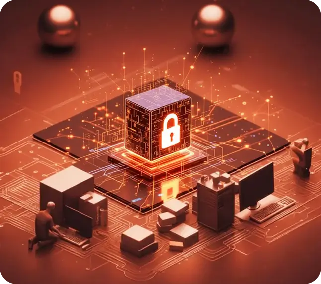 Compilex team developing secure and gas-efficient blockchain applications and smart contracts.