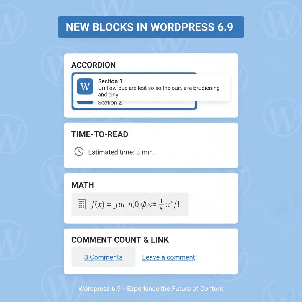 WordPress 6.9 performance improvements