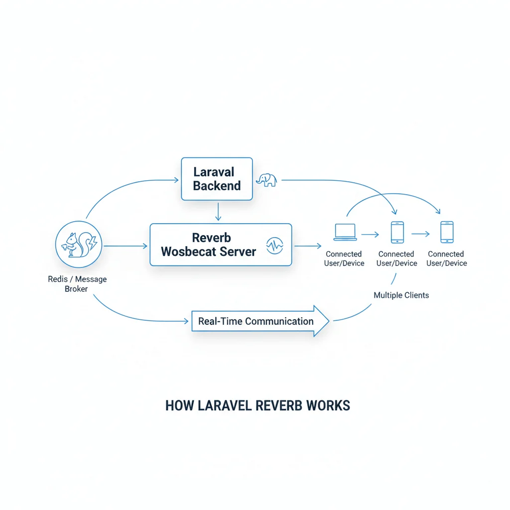 Real-time features in Laravel applications using Reverb