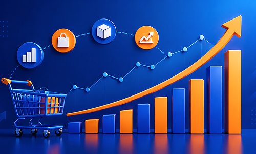 E-Commerce Store Growth Graph